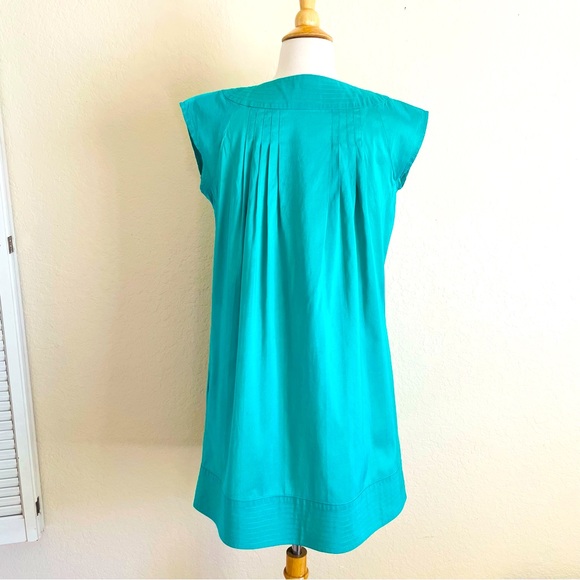 Calypso St. Barth Green Silk Tunic Dress - Picture 3 of 14